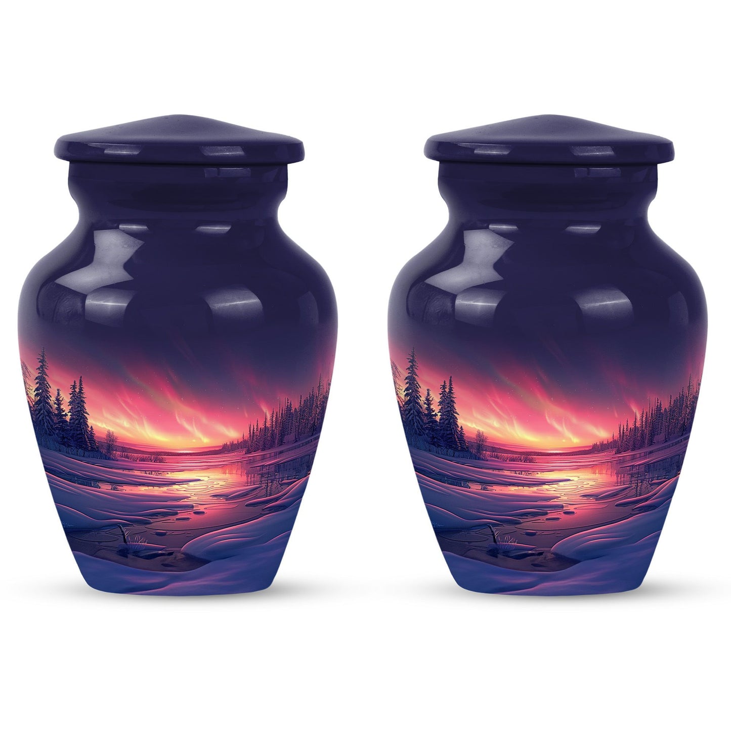 Aurora Borealis Urn.