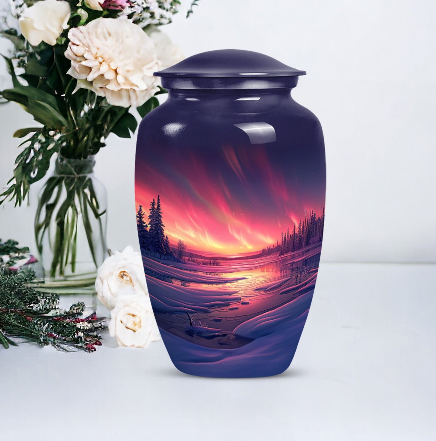 Aurora Borealis Urn.