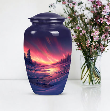 Aurora Borealis Urn.