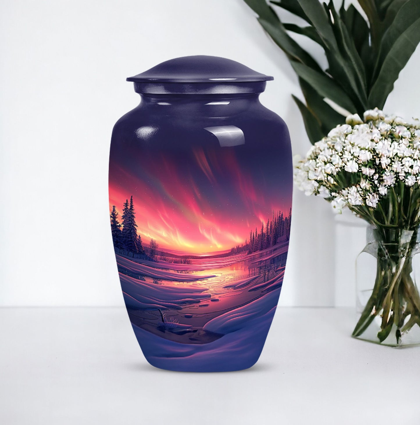 Aurora Borealis Urn.