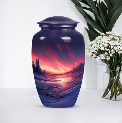 Aurora Borealis Urn.