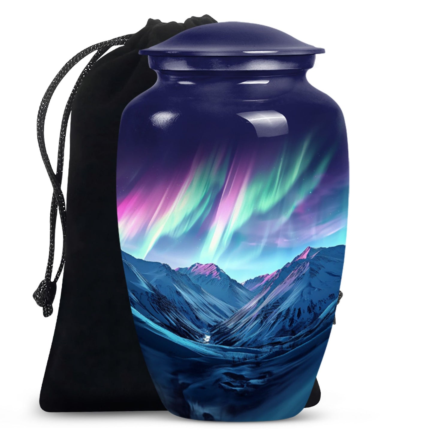 10-inch AURORA Urn, classic design, aluminum
