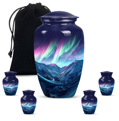 10-inch AURORA Urn, classic design, aluminum