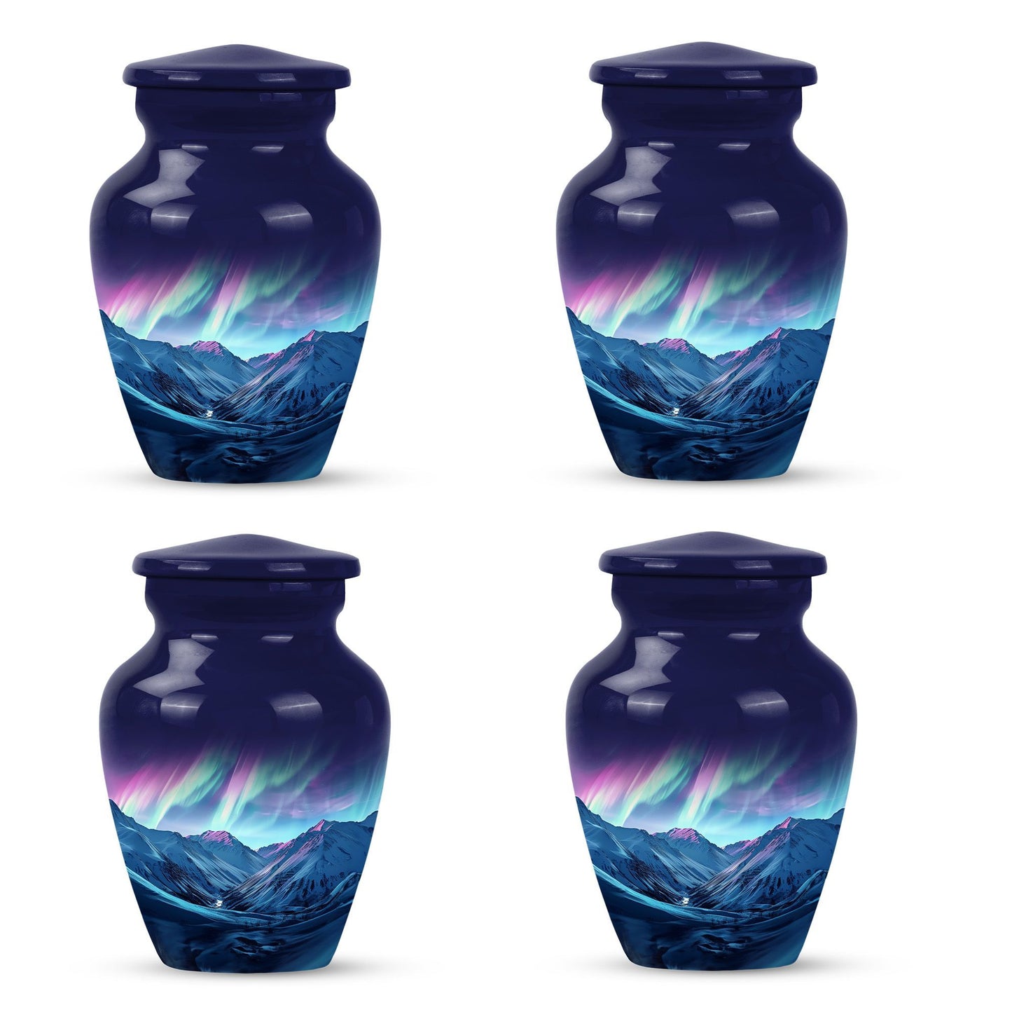 10-inch AURORA Urn, classic design, aluminum
