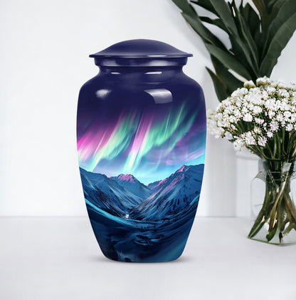 10-inch AURORA Urn, classic design, aluminum