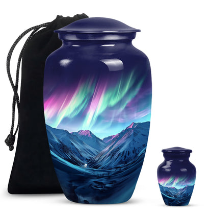 10-inch AURORA Urn, classic design, aluminum