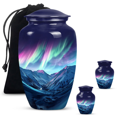 10-inch AURORA Urn, classic design, aluminum