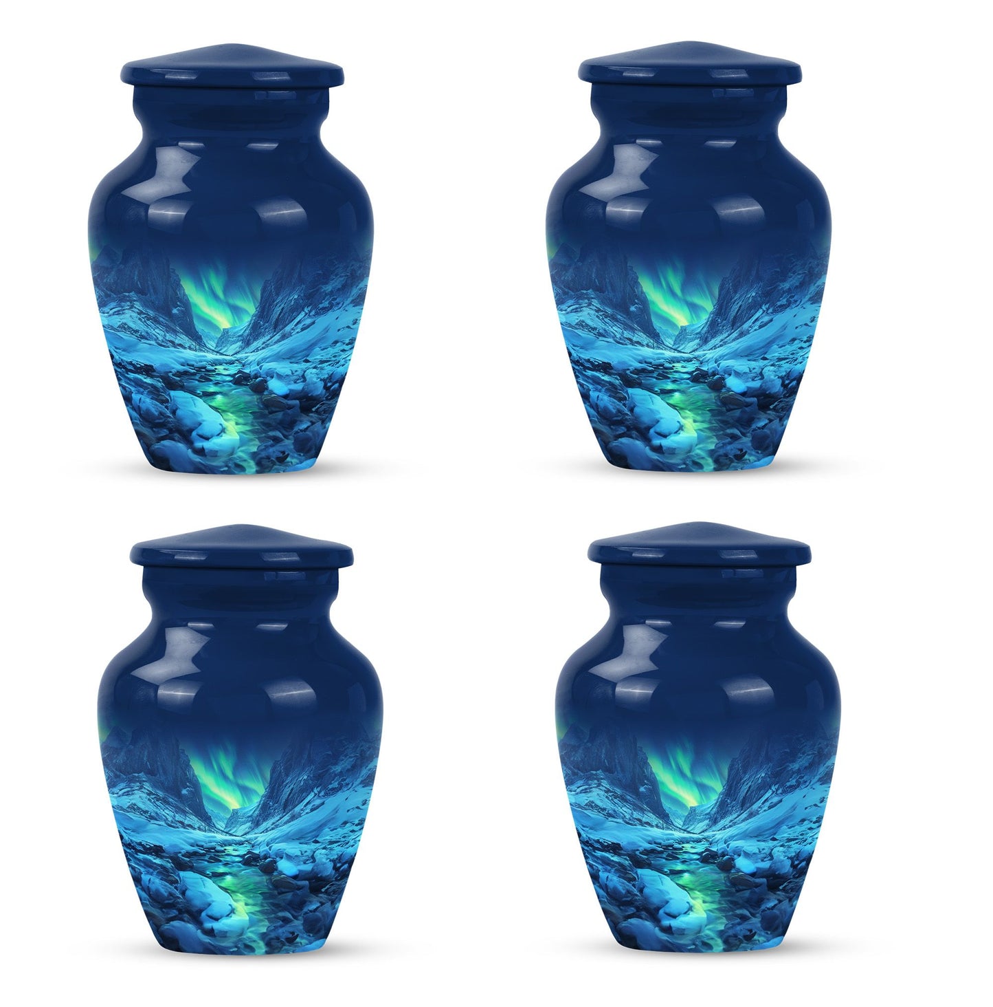 AURORA Borealis Urn for men