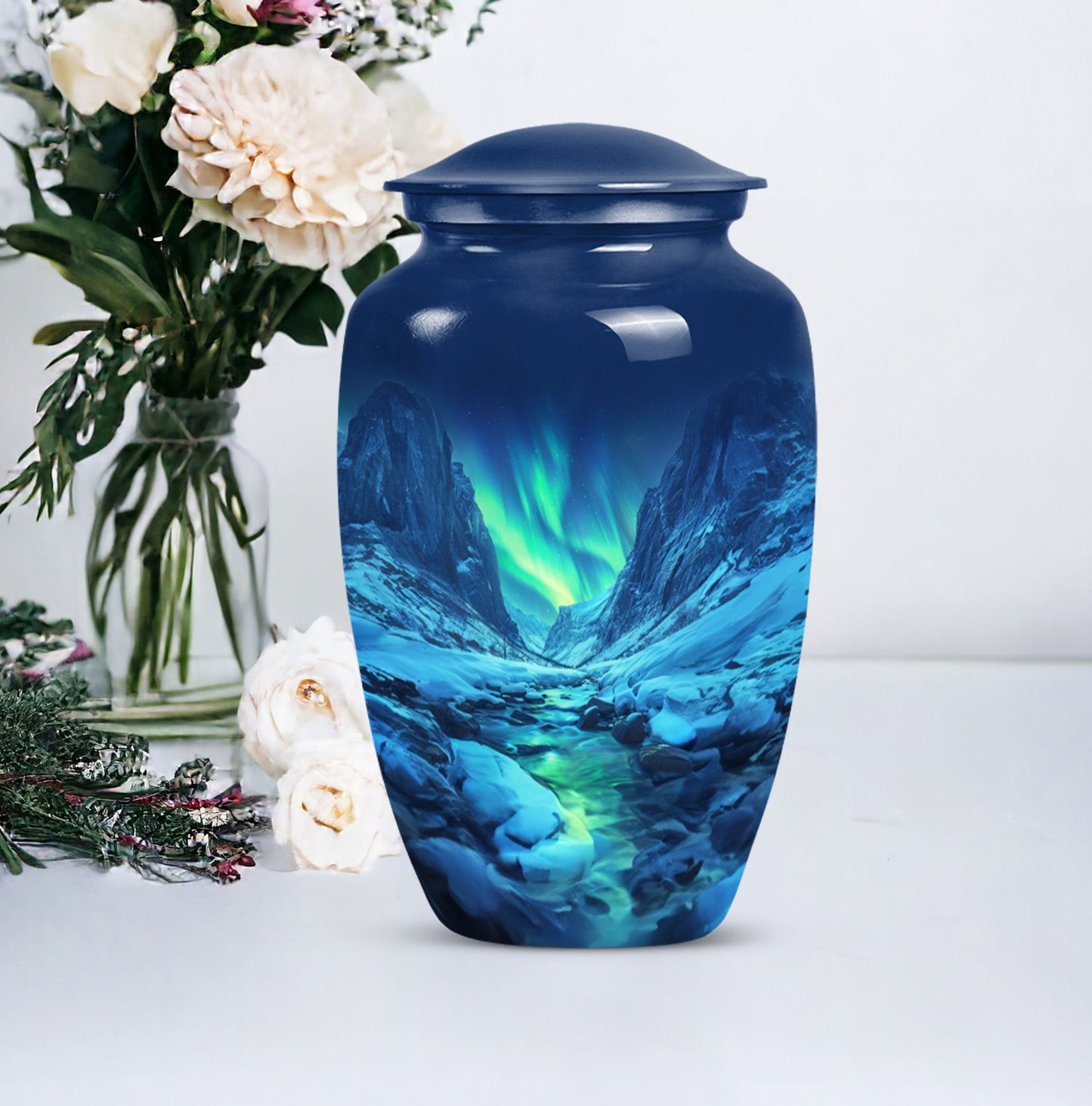 AURORA Borealis Urn for men
