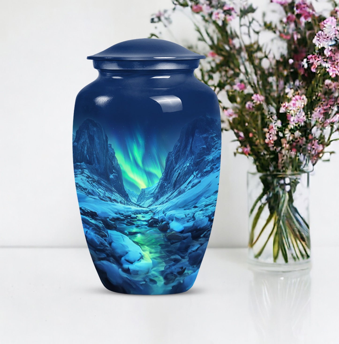 AURORA Borealis Urn for men