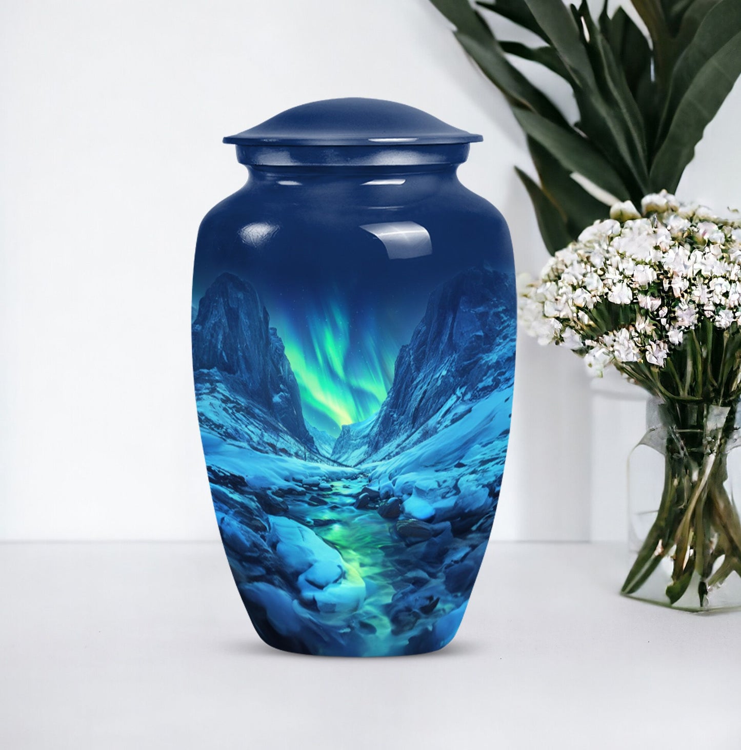 AURORA Borealis Urn for men