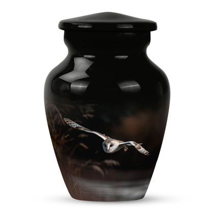  barn owl urn for human ashes 
