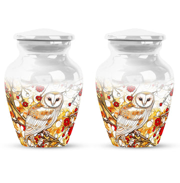 4 Keepsake 3 inch Urns