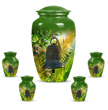 Large Urn with 4 Small Urn