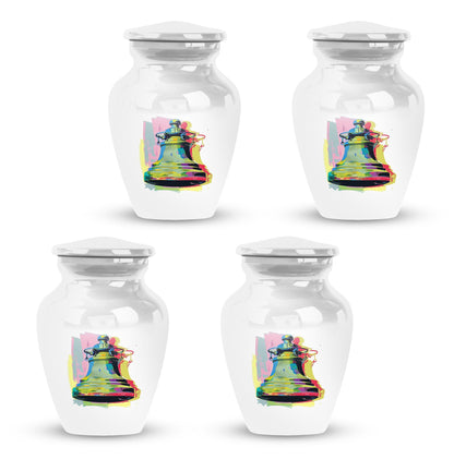 Classic 10-inch bell urn for adult female burial.