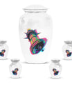 10-inch classic bell urn, memorial human urn for ashes