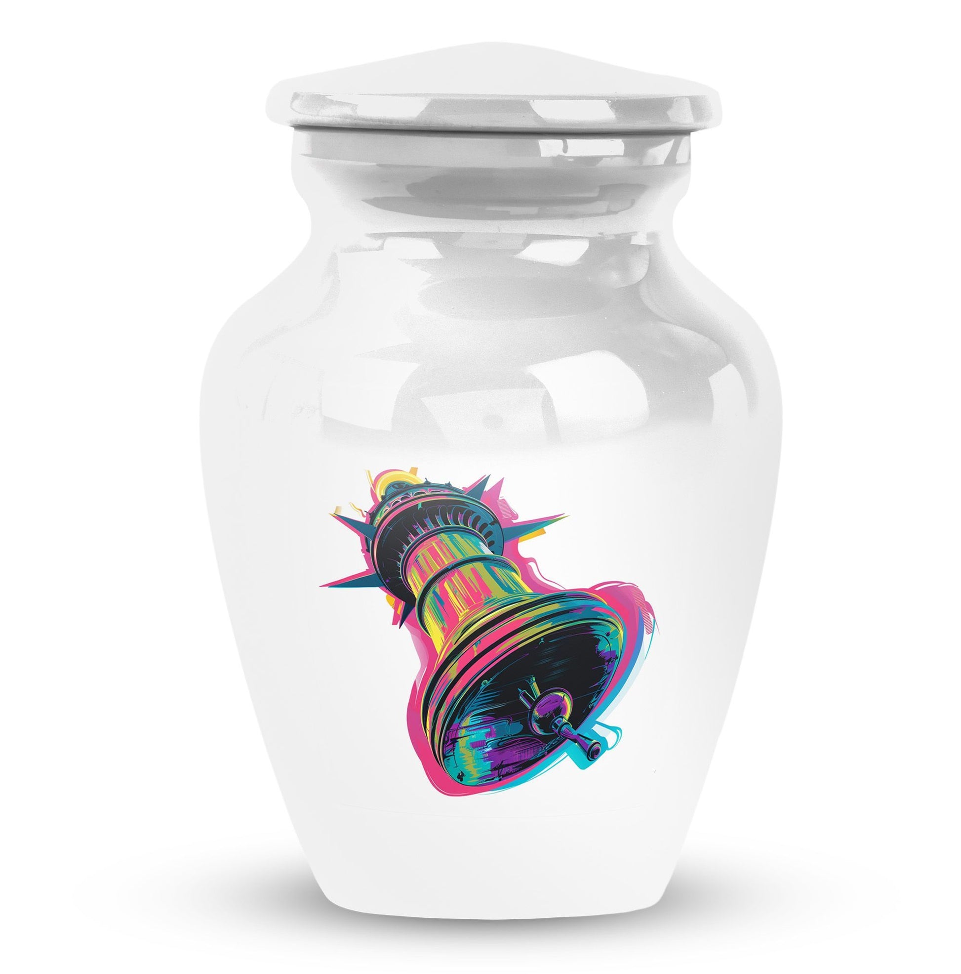 10-inch classic bell urn, memorial human urn for ashes