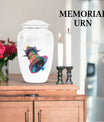 10-inch classic bell urn, memorial human urn for ashes