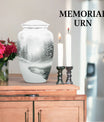 mountain winter urn for human ashes
