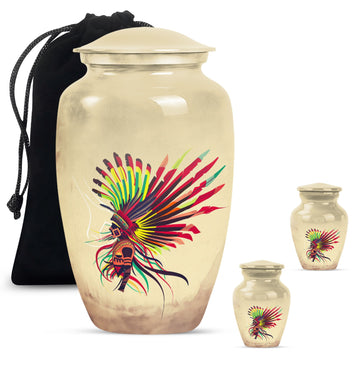 Large Urn with 2 Mini Urn