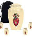 native American urn for burial funeral cremation