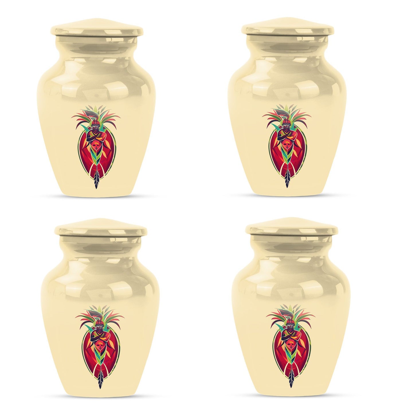 native American urn for burial funeral cremation