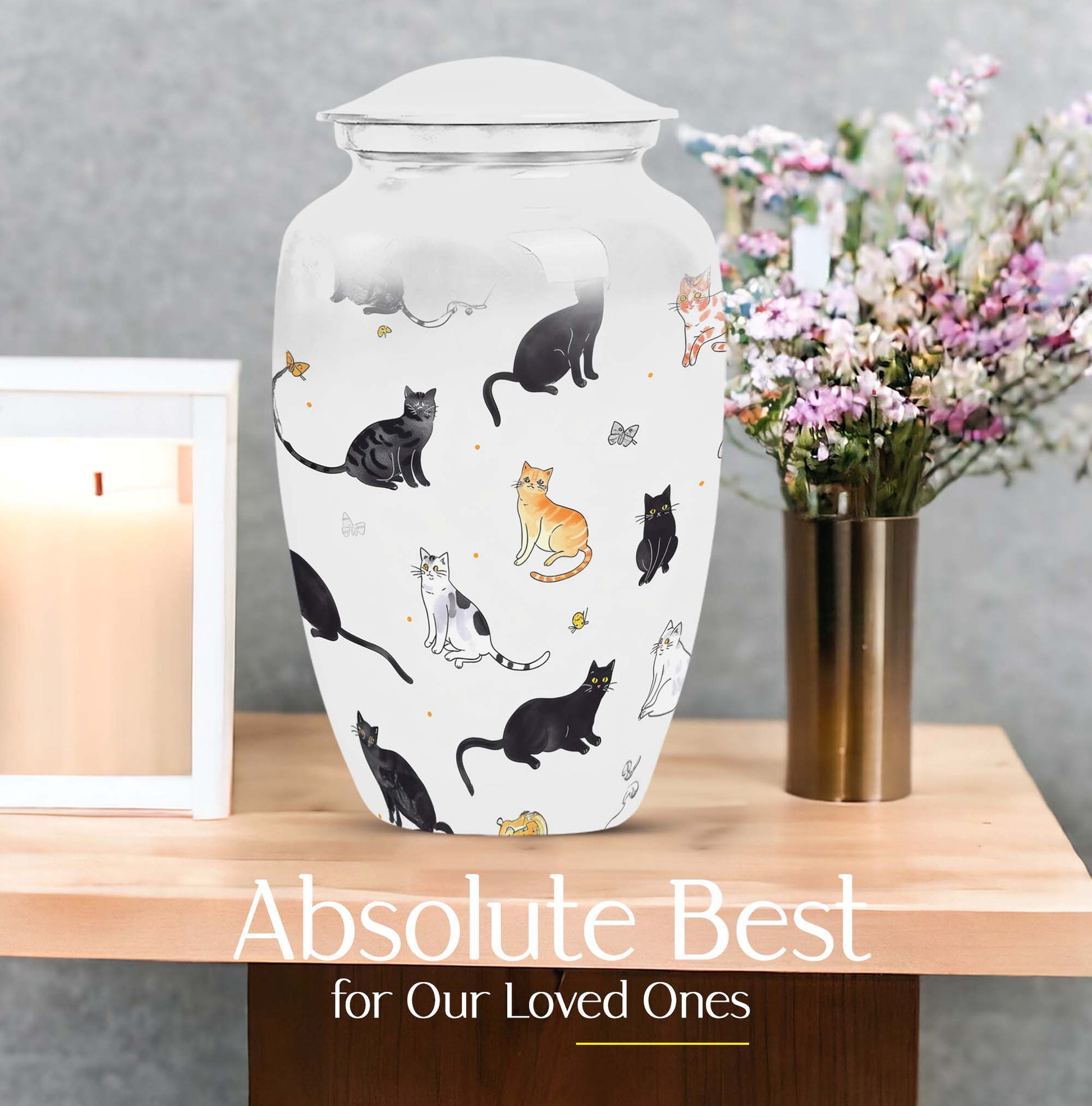 PAWS funeral urn for men ashes