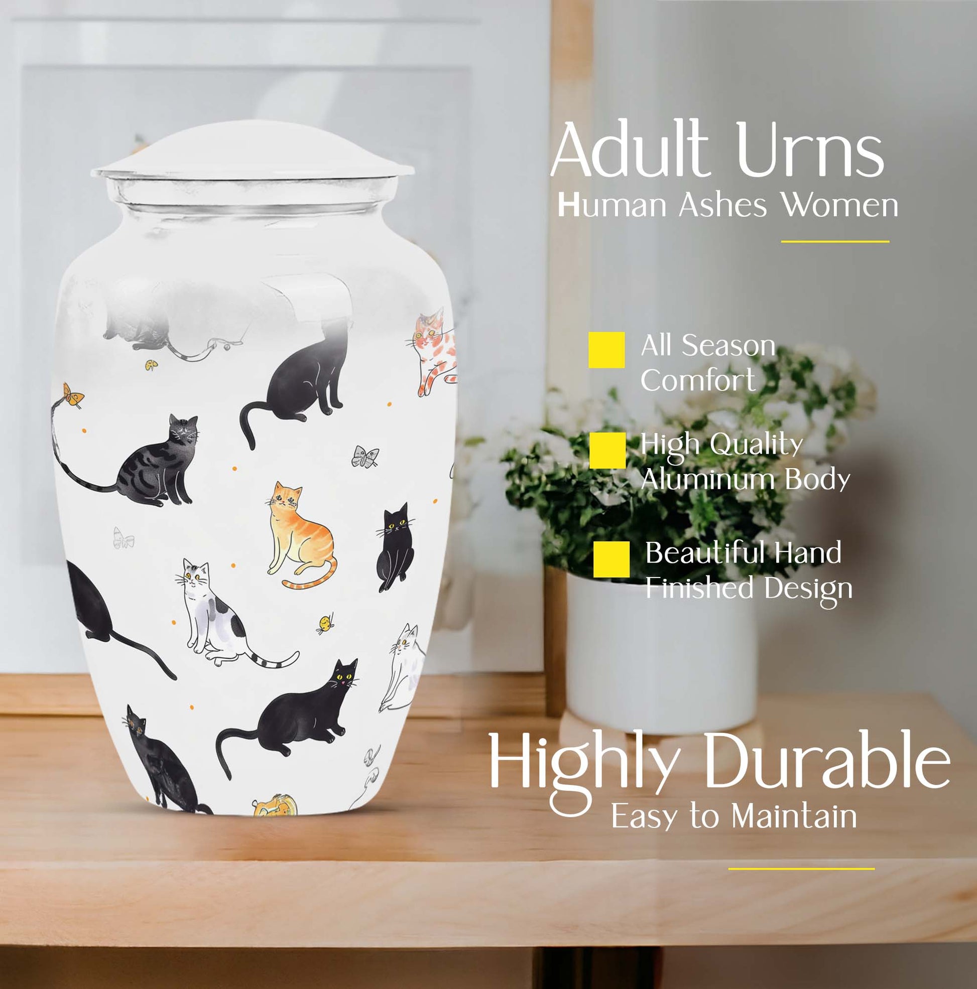 PAWS funeral urn for men ashes