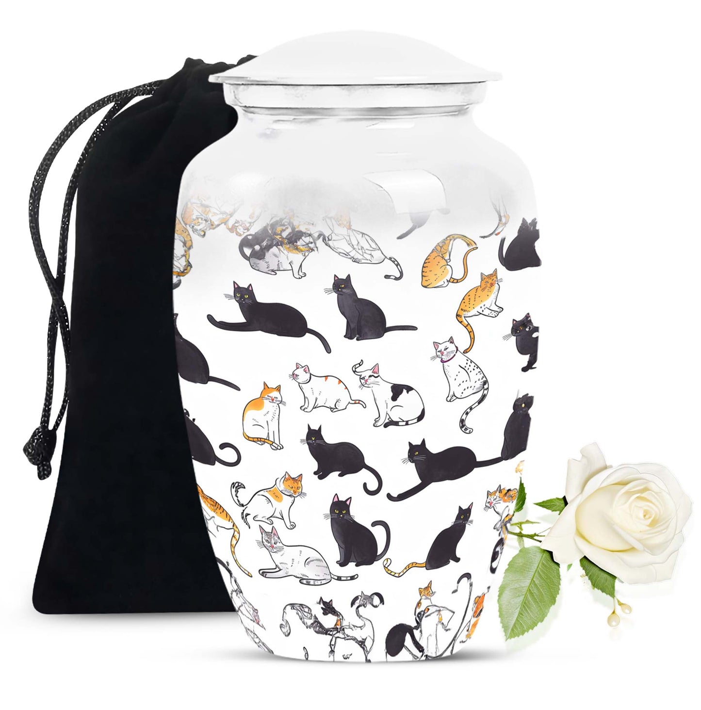 Elegant 10-inch PAWS Urn.