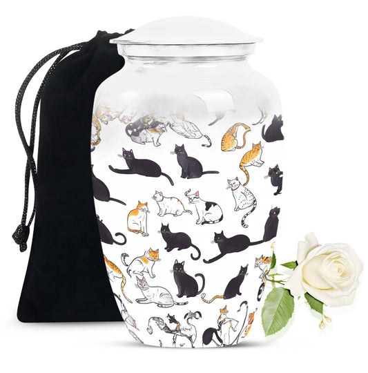 Elegant 10-inch PAWS Urn.