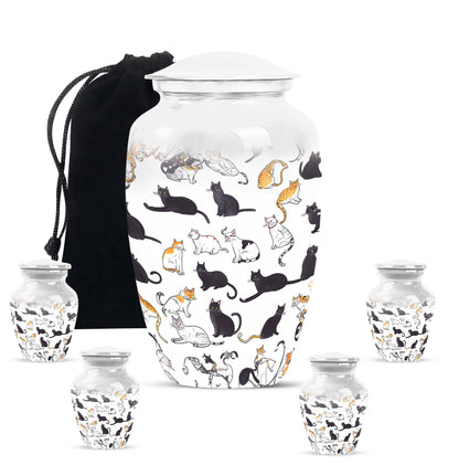 Elegant 10-inch PAWS Urn.