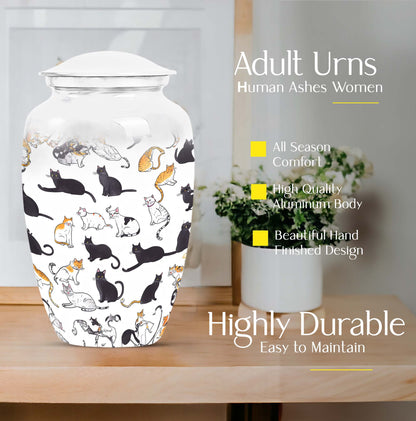 Elegant 10-inch PAWS Urn.