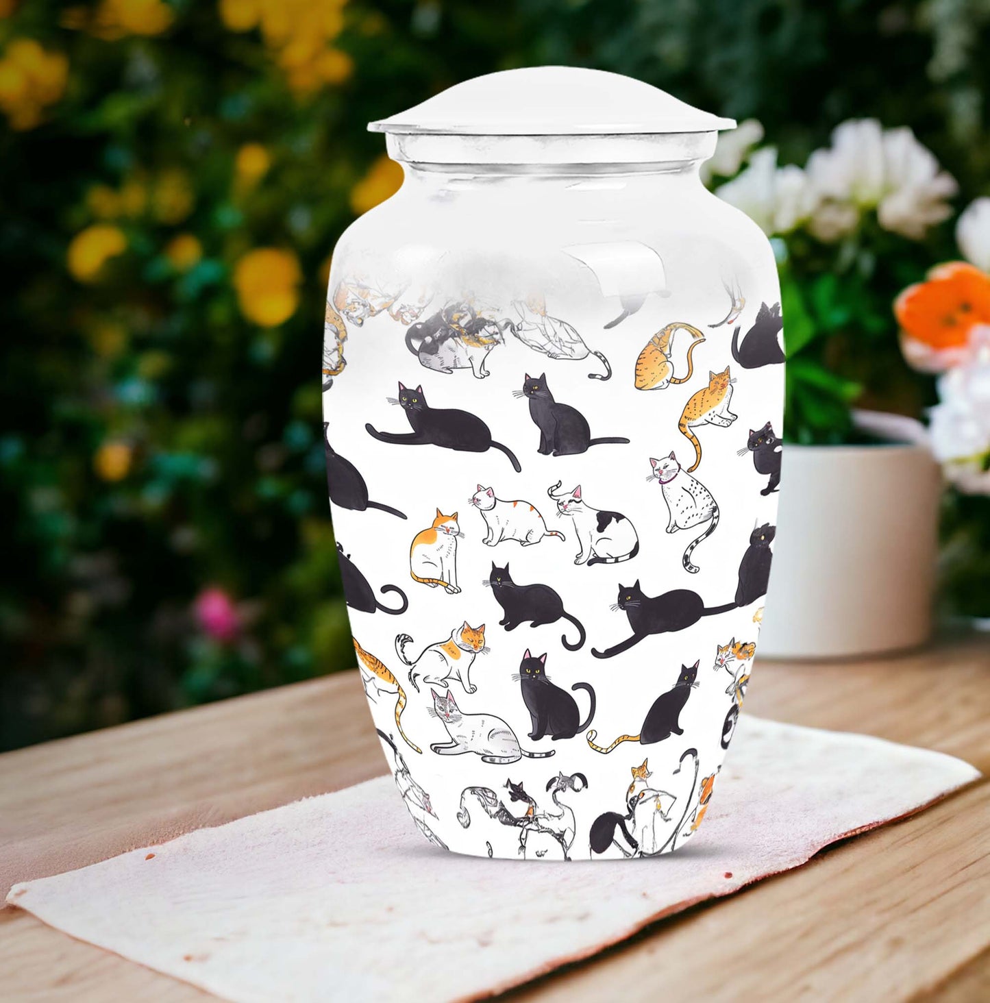 Elegant 10-inch PAWS Urn.