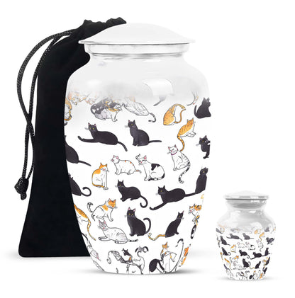 Elegant 10-inch PAWS Urn.