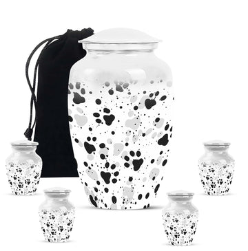 Large Urn with 4 Small Urn