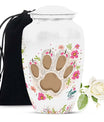 Classic 10-inch PAWS Urn, personalized cremation urn.