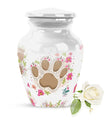 Classic 10-inch PAWS Urn, personalized cremation urn.
