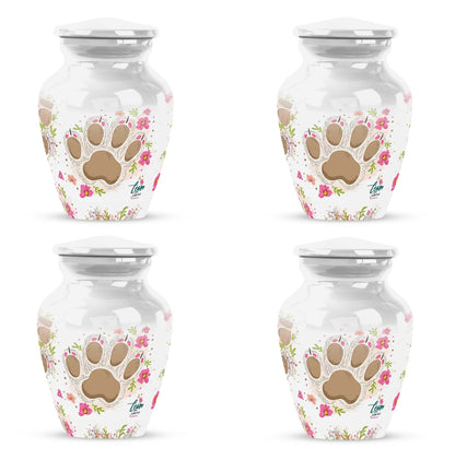 Classic 10-inch PAWS Urn, personalized cremation urn.