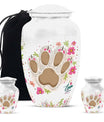 Classic 10-inch PAWS Urn, personalized cremation urn.