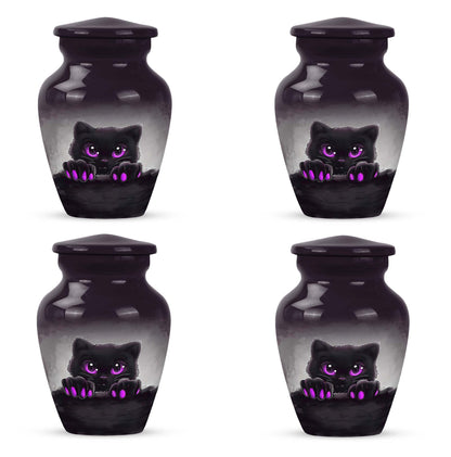 PAWS Urn, classic aluminum cremation urn for adult male ashes.