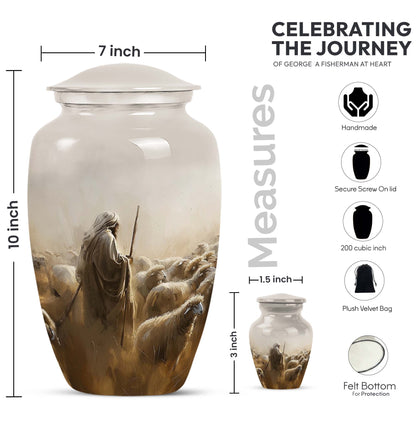 10 inch Shepherd Urn