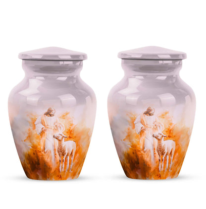 Classic 10-inch Shepherd Urn for ashes with engraving option