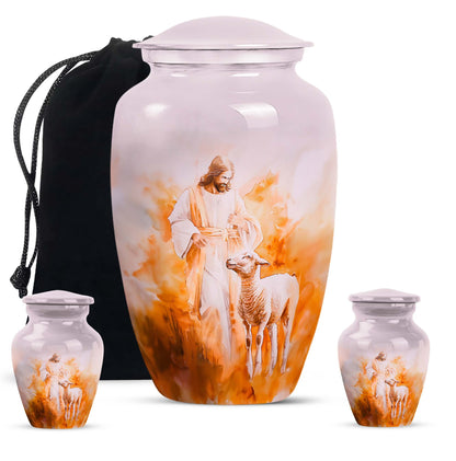 Classic 10-inch Shepherd Urn for ashes with engraving option