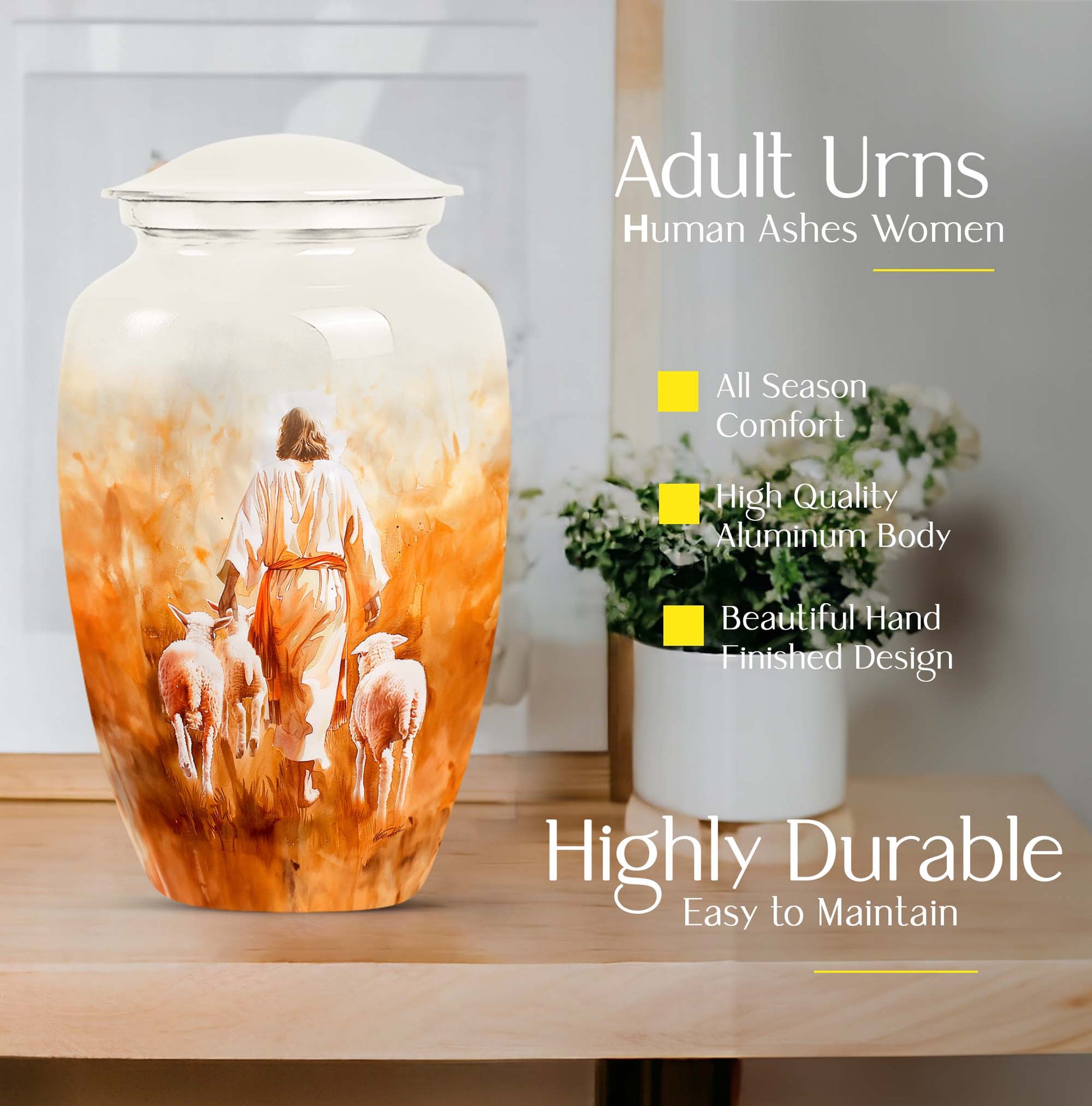 10-inch Shepherd Urn, Classic Design 
