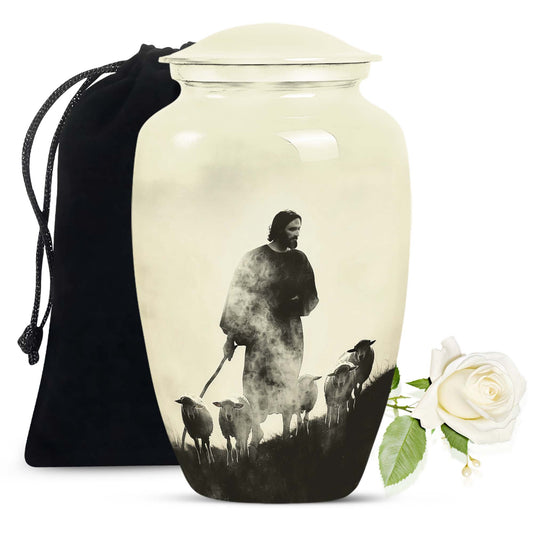 shepherd urn for adult's ashes