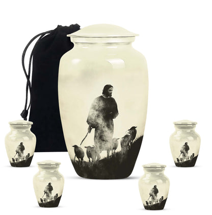 shepherd urn for adult's ashes