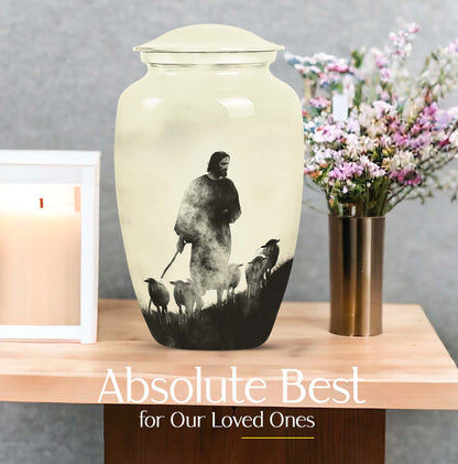 shepherd urn for adult's ashes