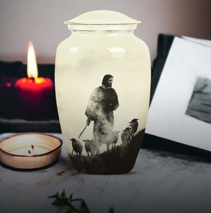 shepherd urn for adult's ashes