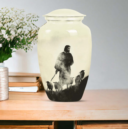 shepherd urn for adult's ashes