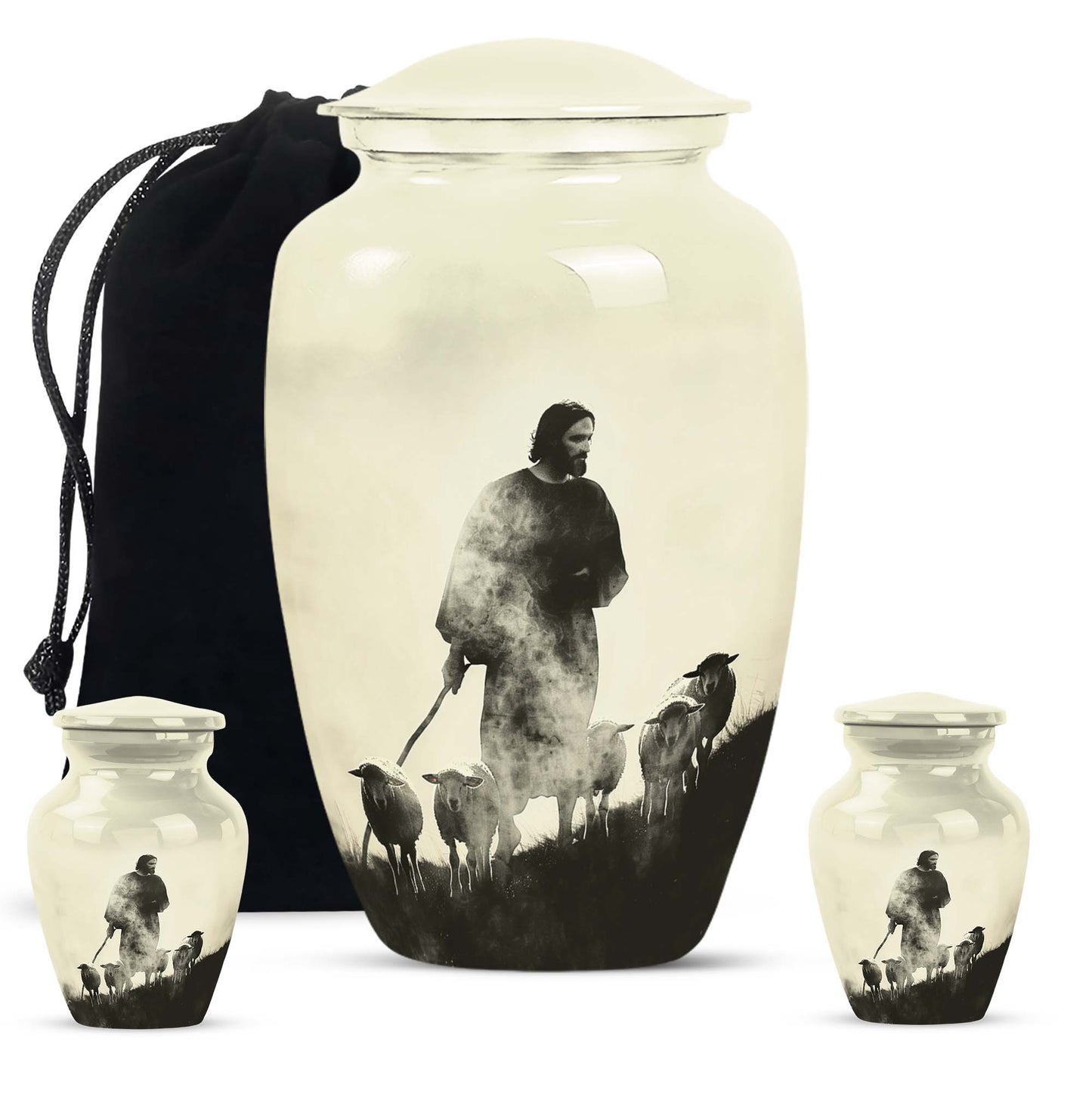 shepherd urn for adult's ashes